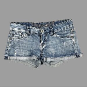 H&G Rhinestone Women’s Jean Shorts